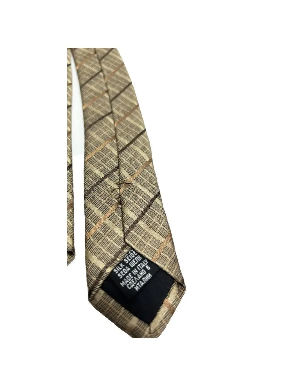 Hugo Boss Men’s Vintage Silk Neck Tie Made in Italy – GUC Designer Accessory